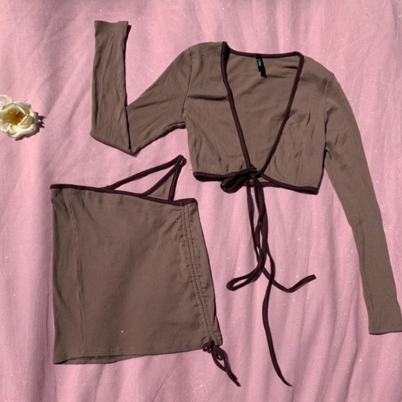 Sexy Mocha 2 piece set - Picture 1 of 2